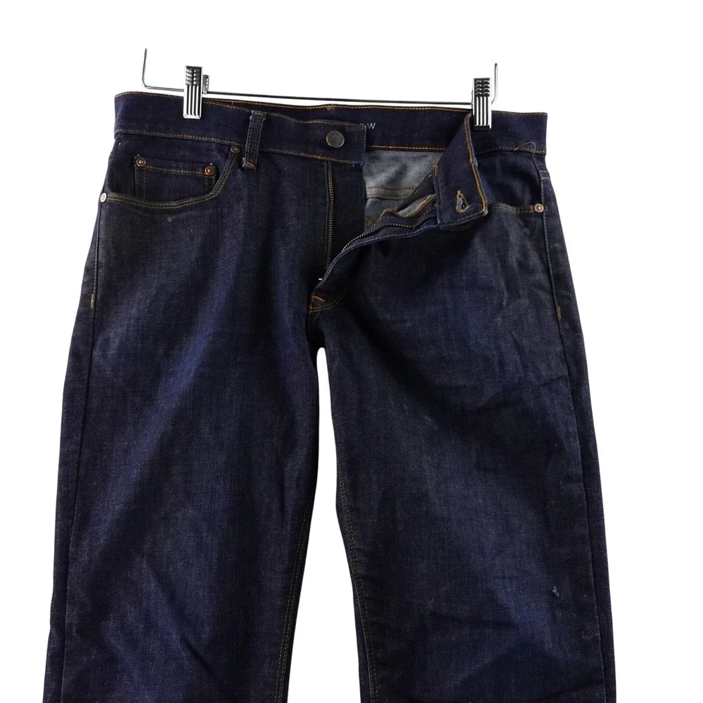 Mott and Bow Designer Slim Fit‎ Dark Wash Denim Jeans Men W30 L32 Stretch